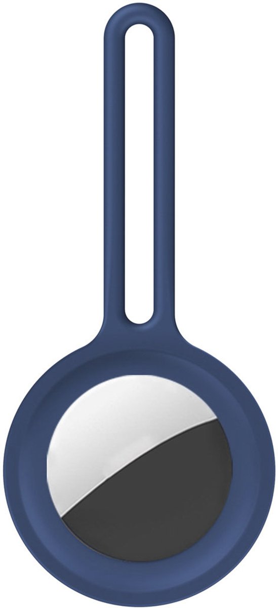 imoshion Siliconen Keychain Case geschikt voor AirTag - Donkerblauw