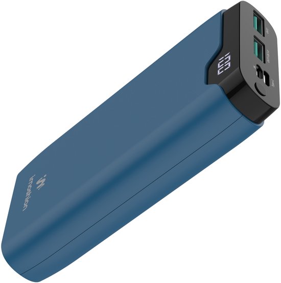 imoshion Powerbank 20000 mAh - Noodpakket - 22.5W Snellader USB C / A