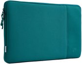 imoshion Laptop sleeve met vak - Laptop Hoes geschikt voor 13 / 13.3 / 13.6 inch - Petrol Green