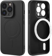 Coque iMoshion adaptée pour iPhone 14 Pro Coque en Siliconen - Coque arrière couleur iMoshion adaptée pour MagSafe - Zwart