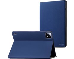 Accezz Tablet Hoes - Geschikt voor Xiaomi Pad 6S Pro 12.4 - Classic Tablet Case - Donkerblauw