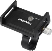 imoshion Mini Aluminium Telefoonhouder Fiets - Verstelbaar en Lichtgewicht - Universeel - GSM Houder