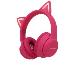 imoshion Kinder Koptelefoon Kattenoortjes - Bluetooth en Decibelbegrenzer - Draadloze Koptelefoon Kinderen