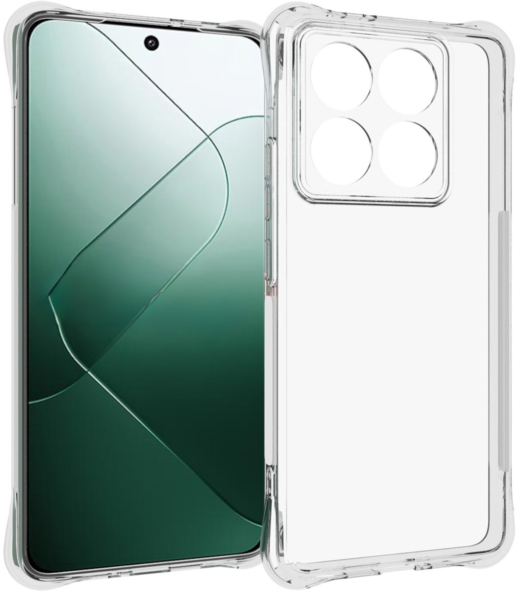 imoshion Hoesje - Geschikt voor Xiaomi 14T - Shockproof Case - Transparant