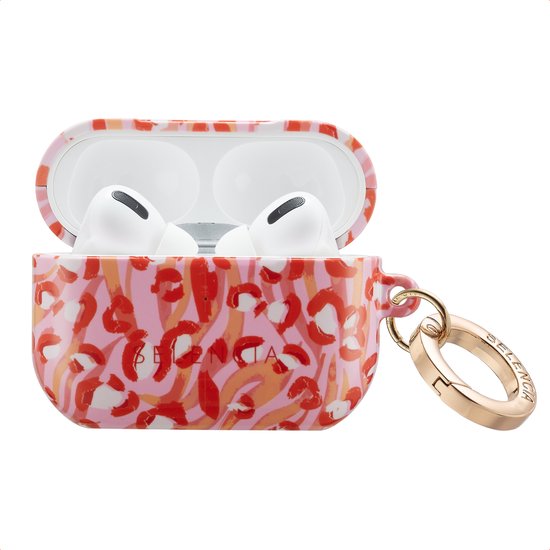 Selencia Case - Hoesje geschikt voor AirPods Pro - Wild Spots Lipstick