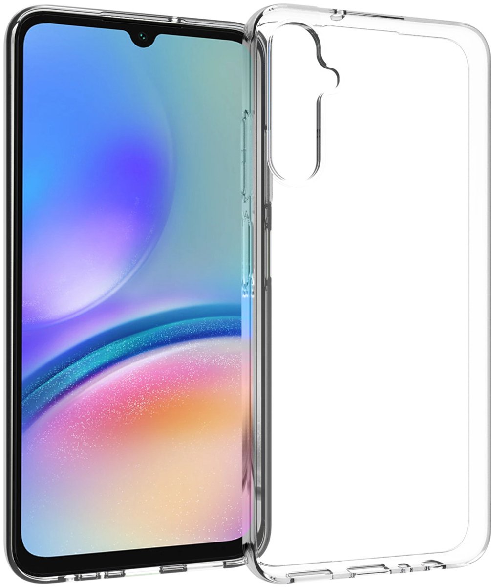 Accezz Hoesje Geschikt voor Samsung Galaxy A05s Hoesje Siliconen - Accezz Clear Backcover - Transparant