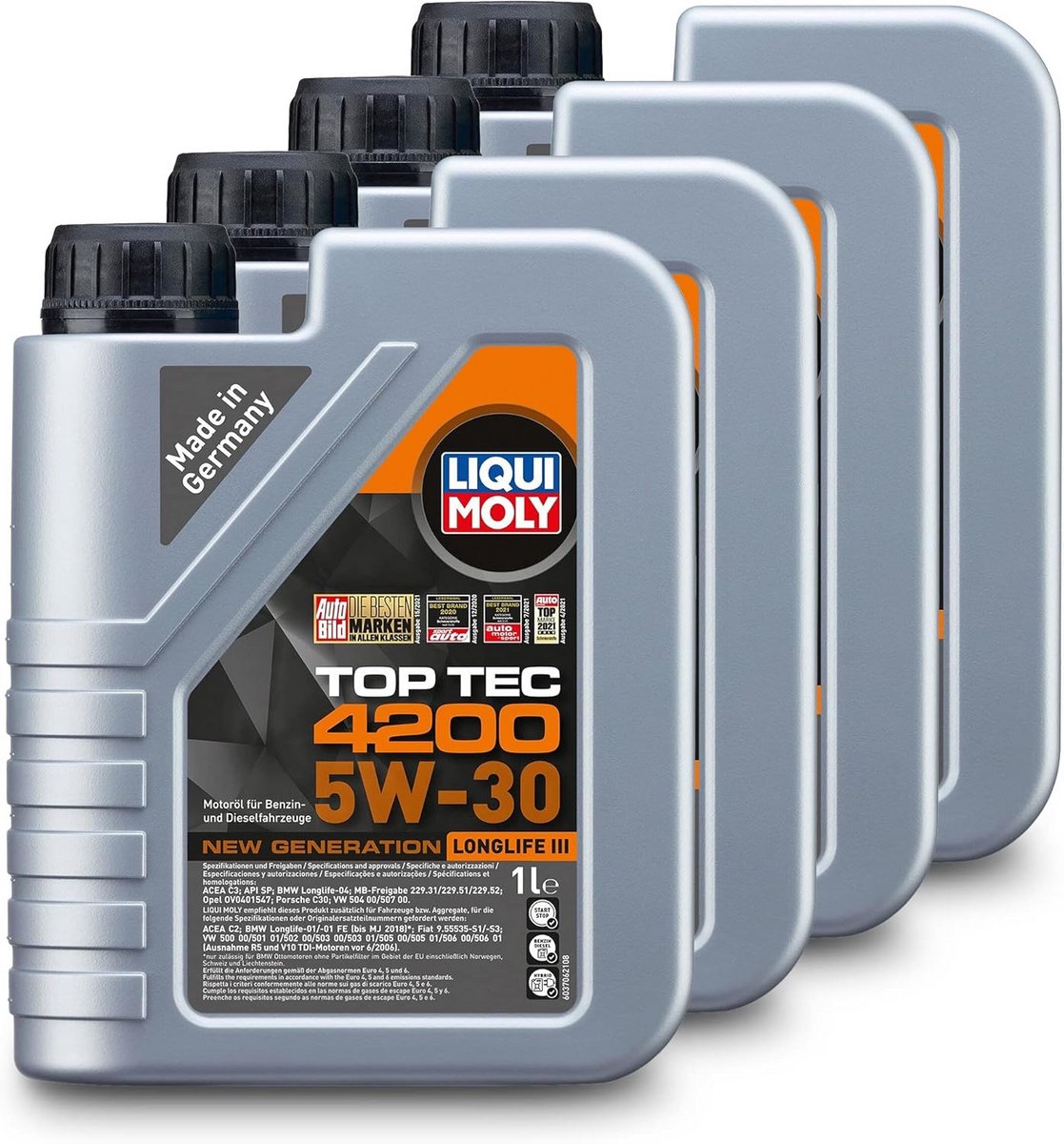 Motorolie 5W-30 voor Benzine en Diesel, met DPF Geschikt