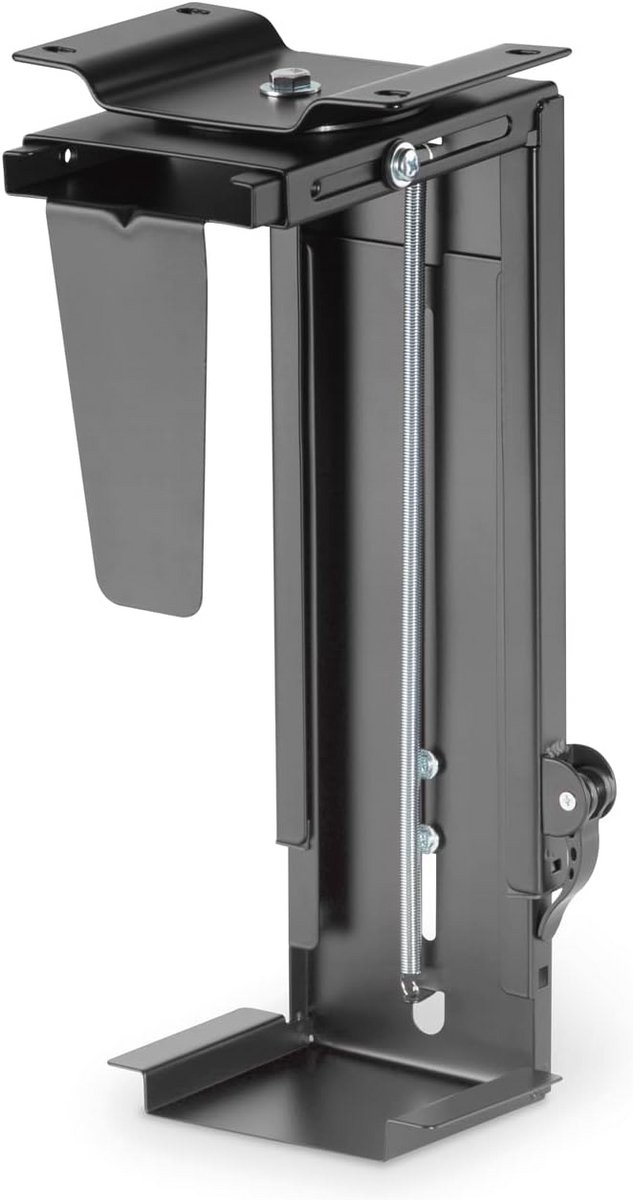 Universele PC-bevestiging voor Onder Bureau met Traploze Hoogte- en Breedteverstelling