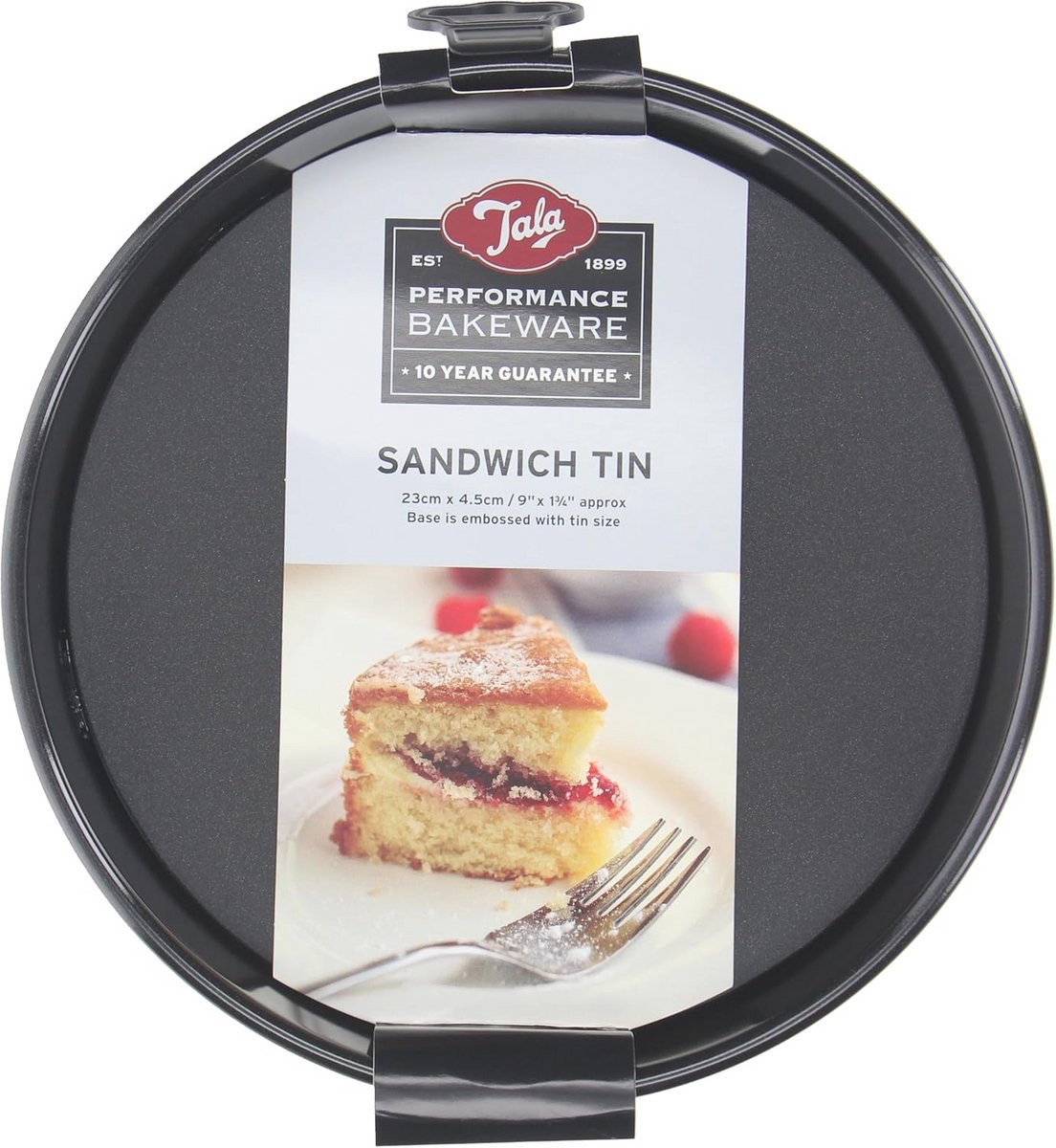 Professionele Ronde Springvorm 23 cm, Antiaanbaklaag Voor Taarten en Cheesecakes