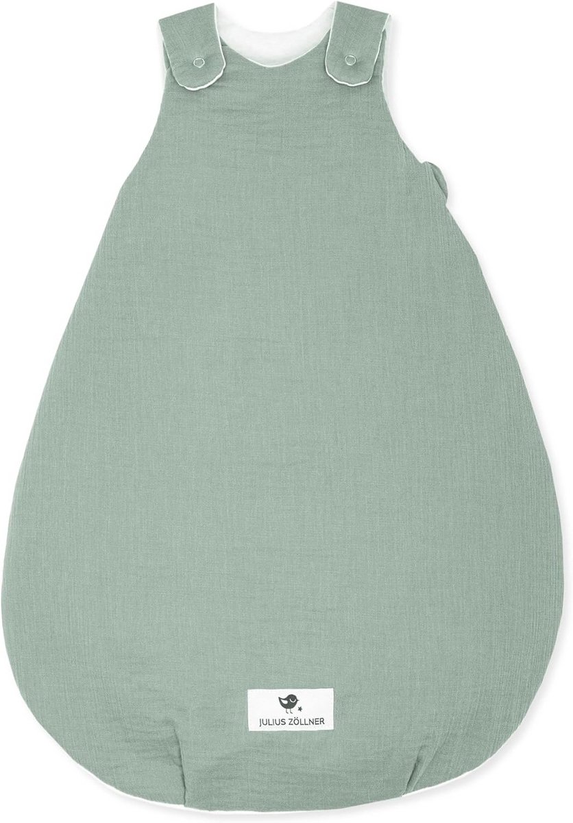 Babyslaapzak mousseline 2,5 TOG, wasbaar, 100% katoen, veilig en comfortabel voor pasgeborenen