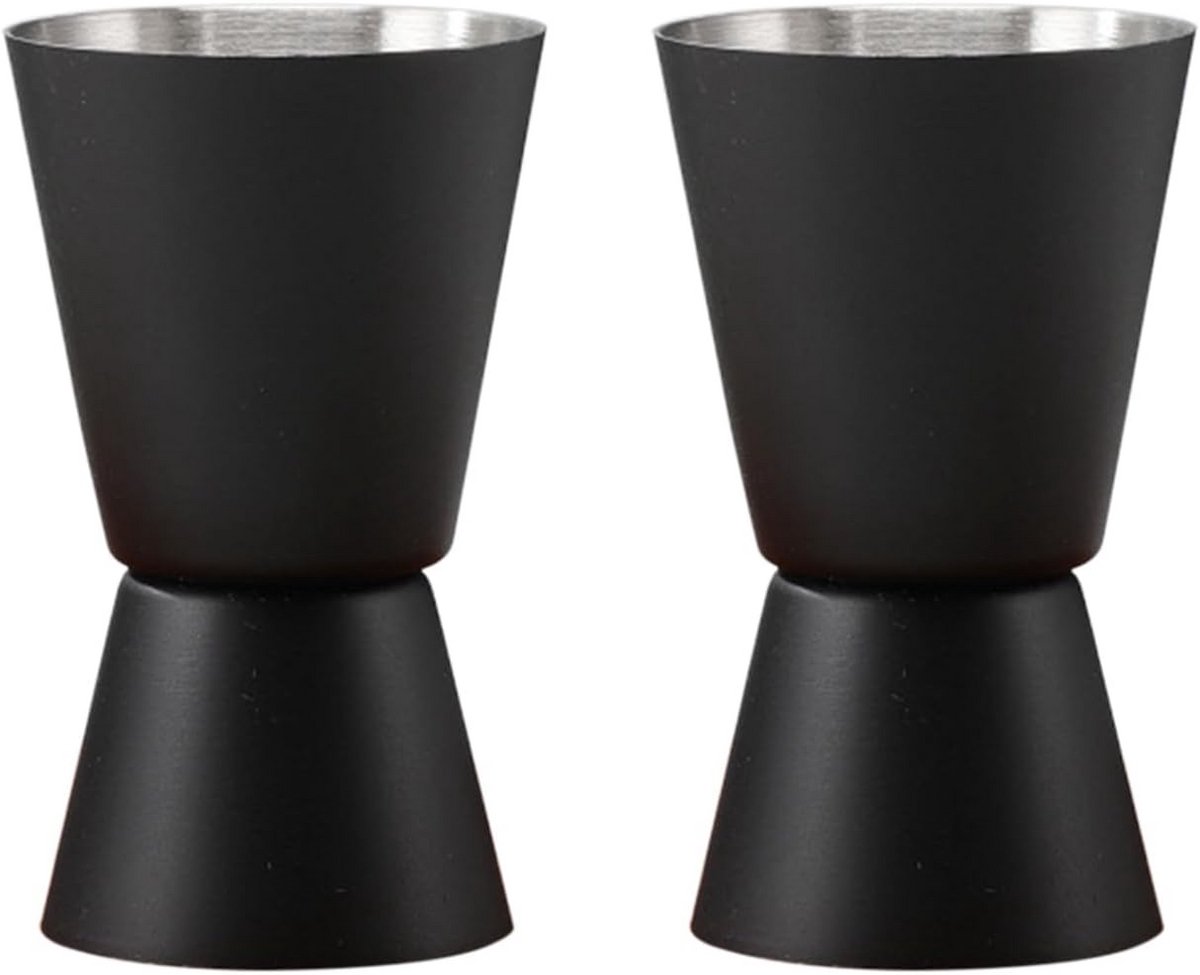 Maatbekers Set van 2 voor Cocktails - Roestvrij Stalen Cocktailaccessoires