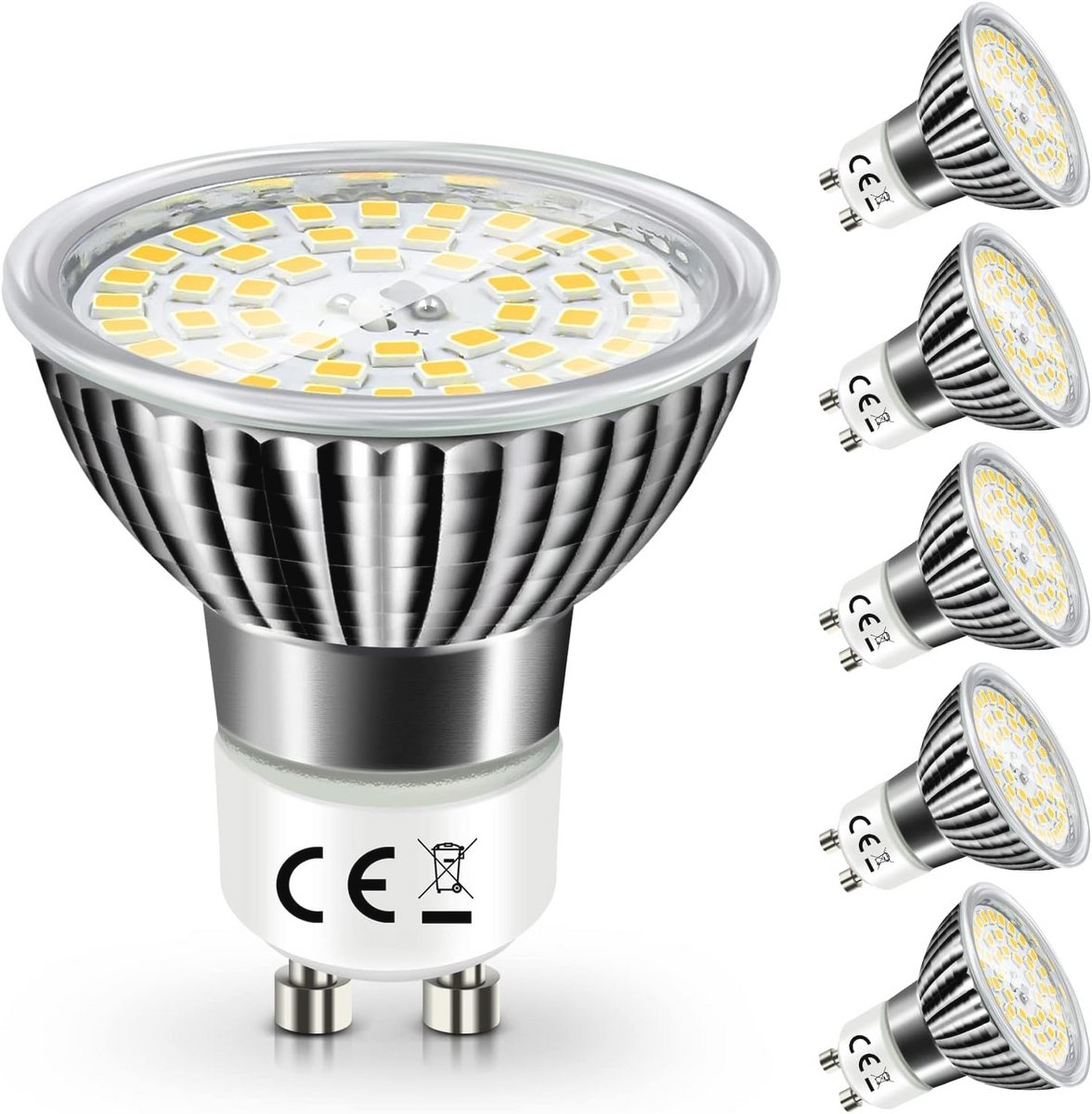 10W LED GU10 Spotlight Neutraal Wit 4000K - Vervangt 120W Halogeen Lamp