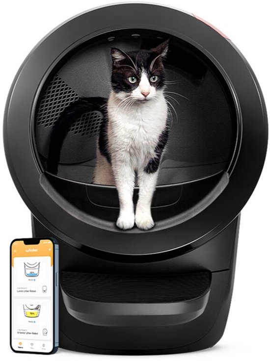 Litter-Robot 4 Limited edition bundel met accessoires zwart