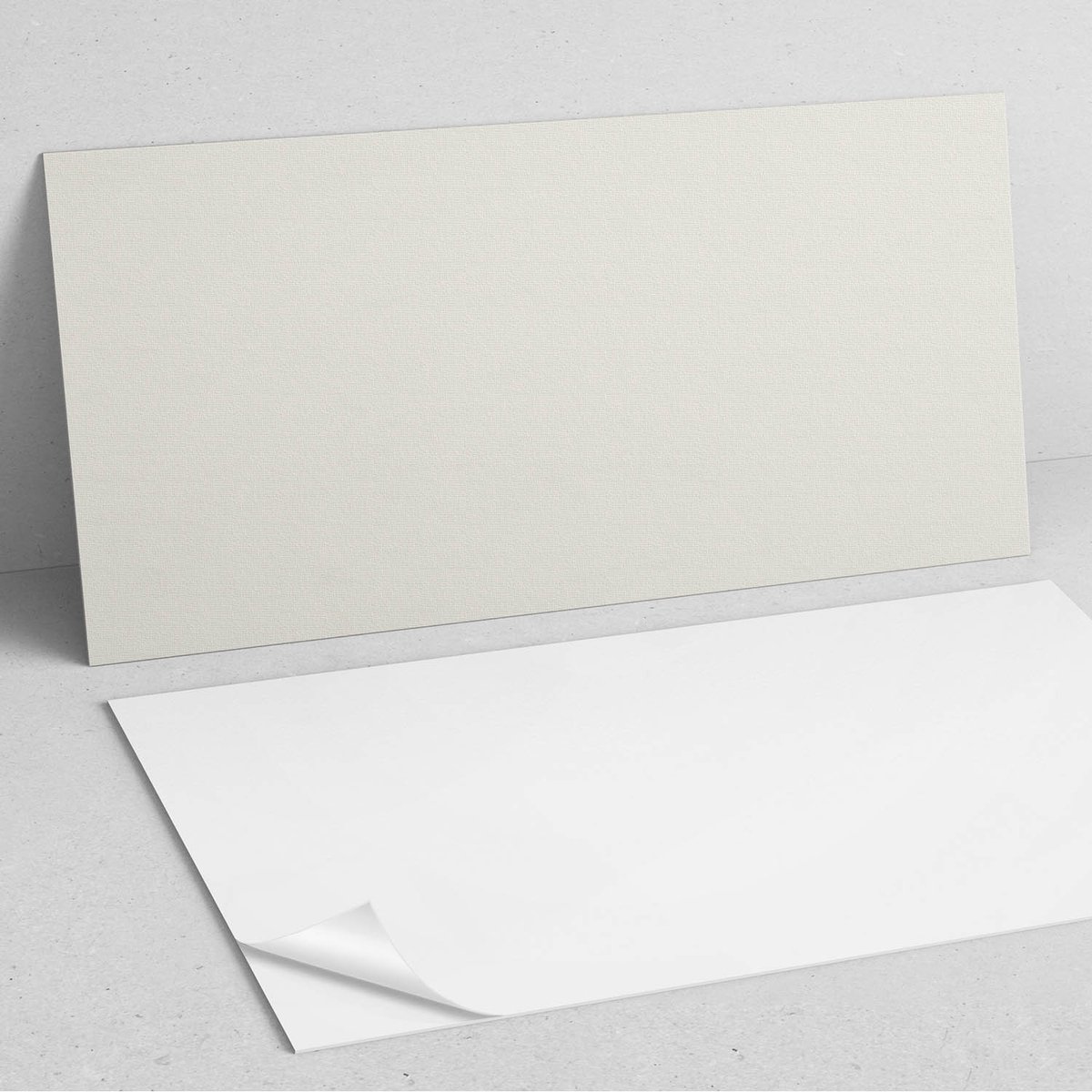 Coloray Wandpanelen Zelfklevend - Pastelbeige kleur PVC Wandpanelen - 120 cm x 60 cm - Rom