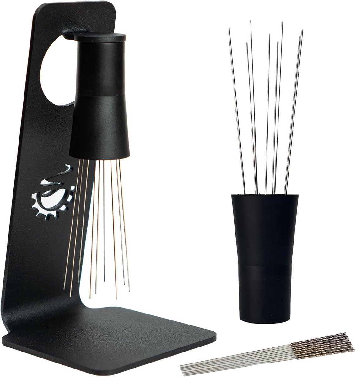 Professionele WDT Tool voor Espresso - Koffieroerder met Magneten en Extra Naalden