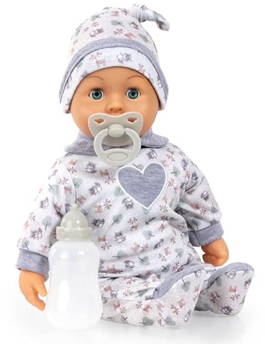 Interactieve Babypop met Geluiden en Zacht Lichaam - 38 cm