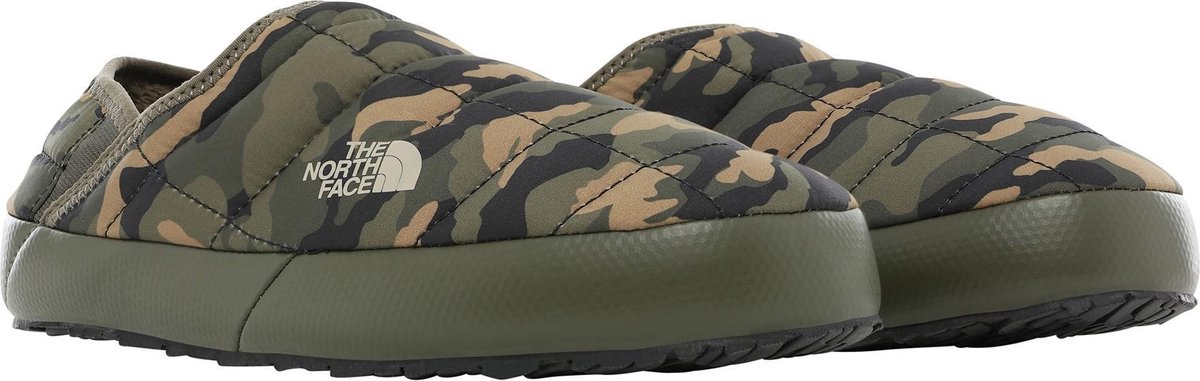 The North Face ThermoBall Traction Mule Dames Sloffen - New Taupe  Green/Burnt Olive... | bol.com