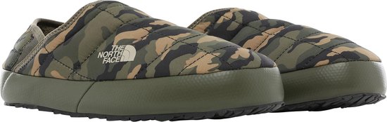 The North Face ThermoBall Traction Mule Dames Sloffen New Taupe Green/Burnt Olive... | bol.com