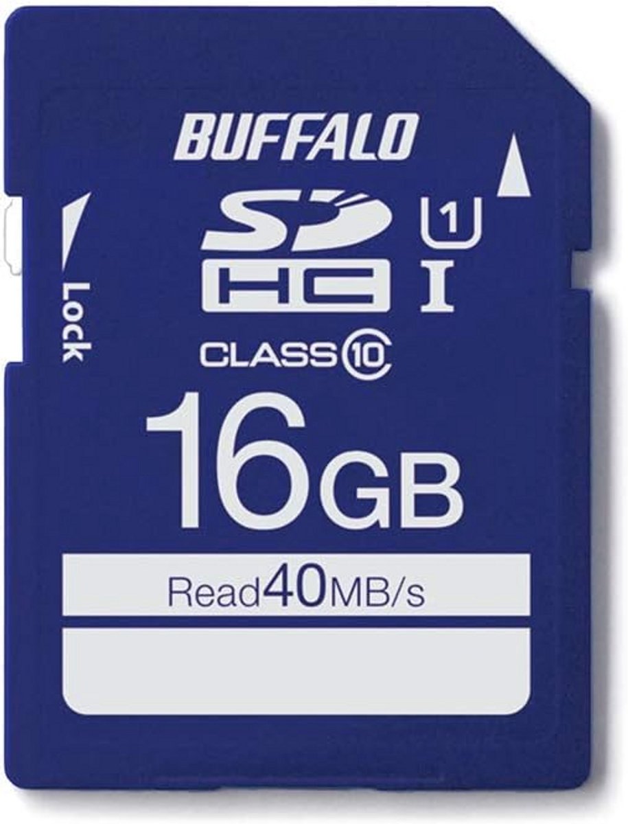 Snelle 16GB SD-kaart - UHS-I Class 10 Geheugenkaart voor Camera's en Apparaten