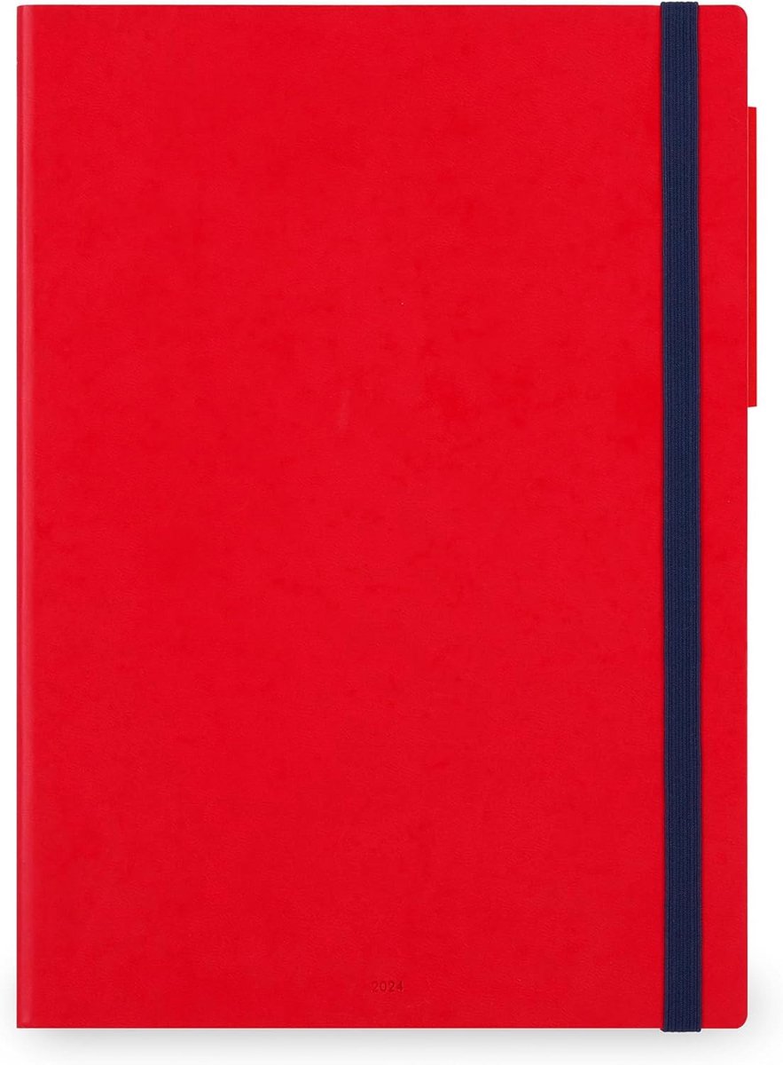 Maxi Weekplanner 2024-2025 - Jaarplanner 12 Maanden met Maandoverzicht en Adresboek