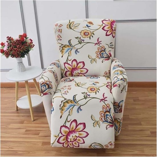 Relax Slipcover Recliner Stoelhoes 4-Delige Lazyboy Bankhoezen Non Slip Reclining Slipcovers met Opbergzakken Meubelbeschermer voor Woonkamer (Color : 6#, Size : 1seat) — afbeelding 5