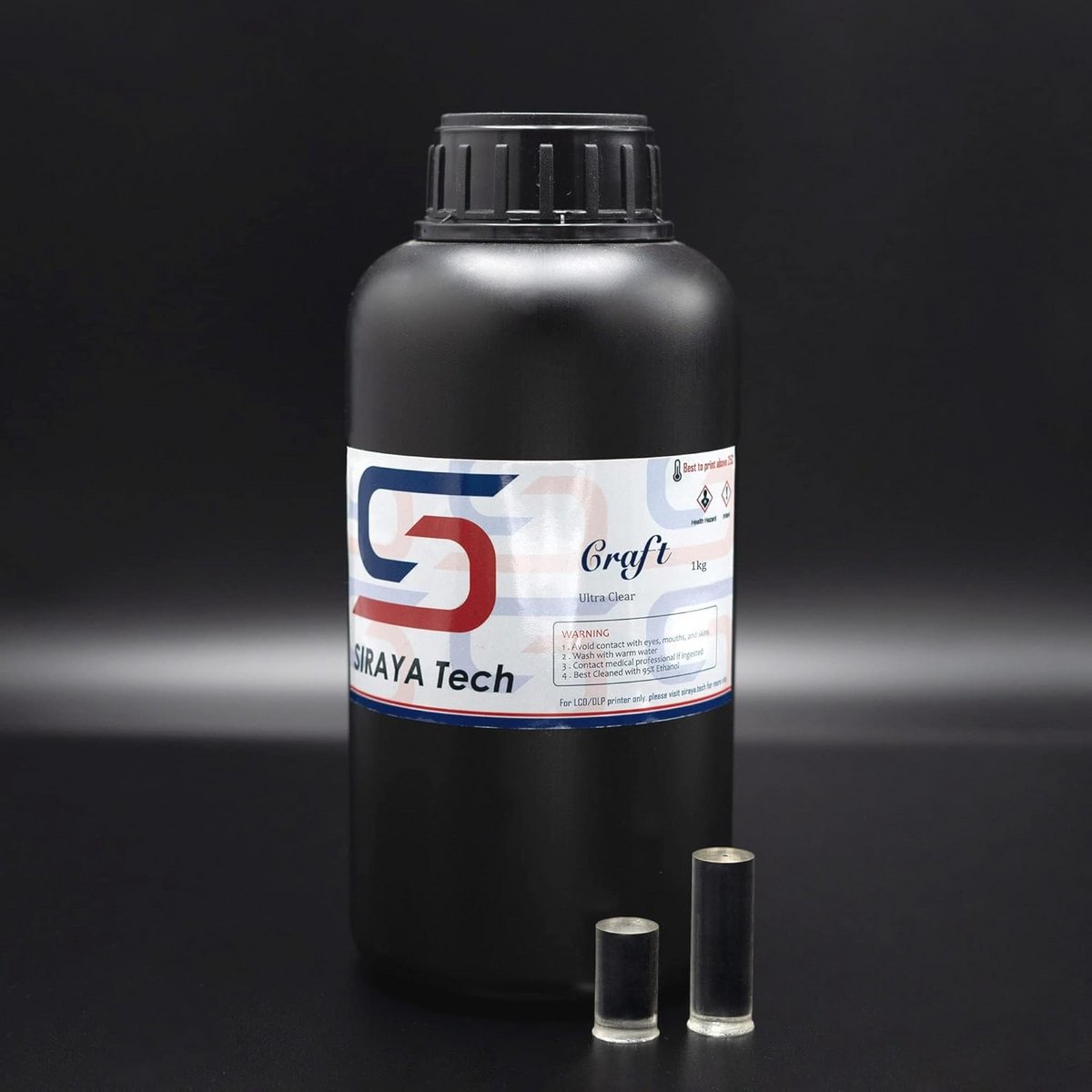 Ultra Heldere 3D Printer Hars - Hoge Transparantie en Weinig Vergeling voor LCD/DLP/8K 3D Printers