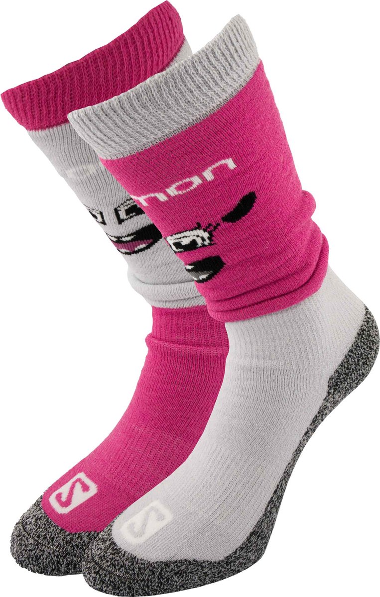 Salomon Jr Diablo M 2-pack 35-38 Roze