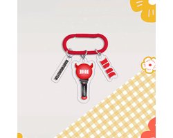 KPOP Babymonster Carabiner Bag Charm LightStick Keychain [Sleutelhanger]