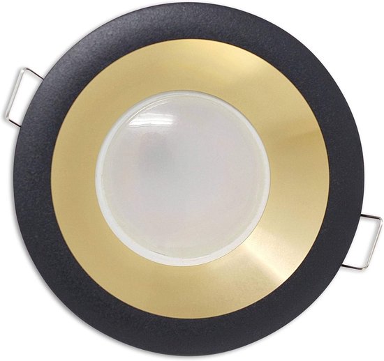Inbouwspotframe wit rond supervlak - Aluminium montageframe voor GU10 MR16 lampen - 55-60mm boorgat inbouw - Spotlight inbouwlamp Inbouwspotframe wit rond supervlak - Aluminium montageframe voor GU10 MR16 lampen - 55-60mm boorgat inbouw - Spotlight inbouwlamp