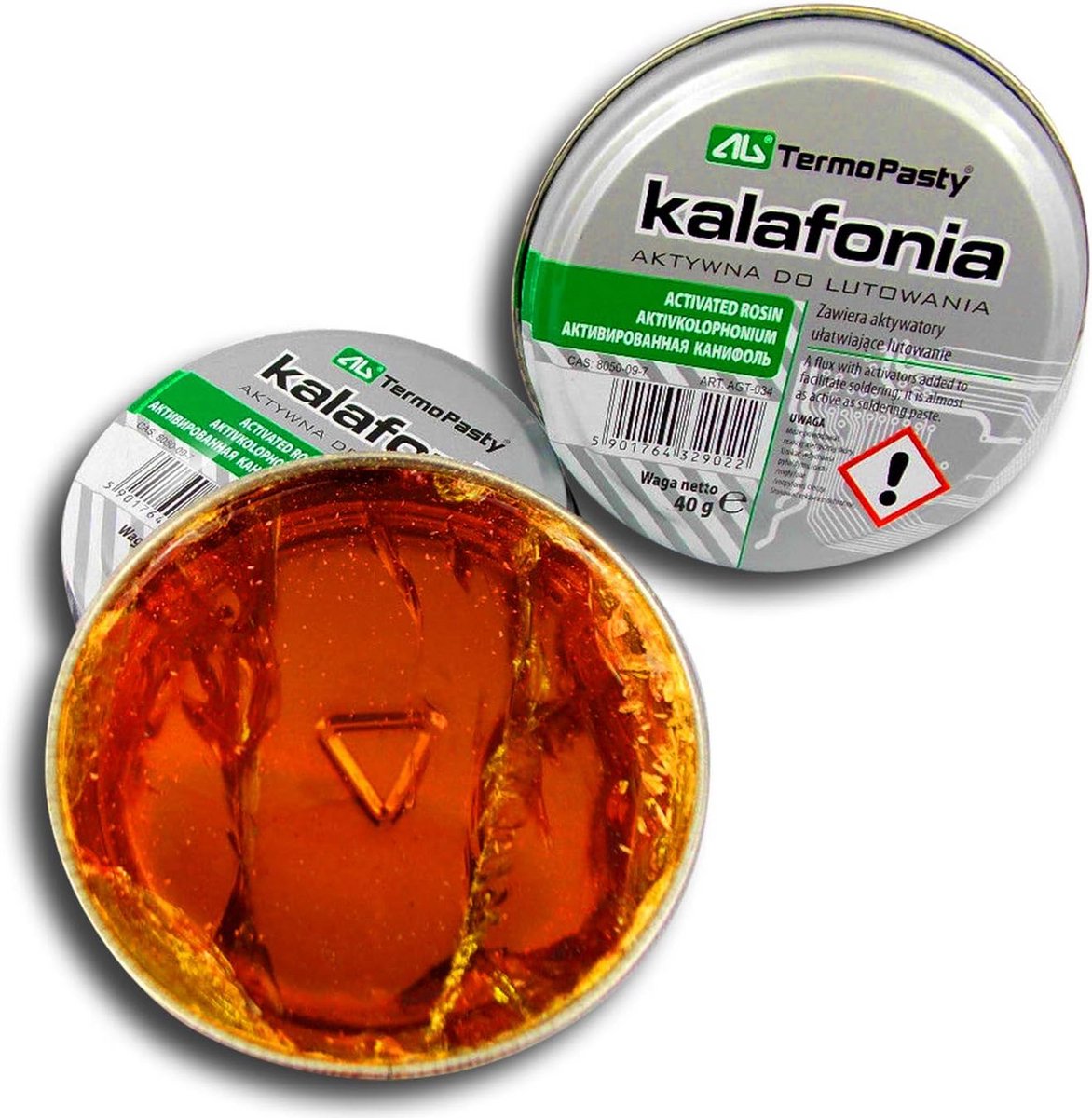2x Hoge Zuiverheid Soldeervet / Kolofonium voor Elektronica & Reparatie