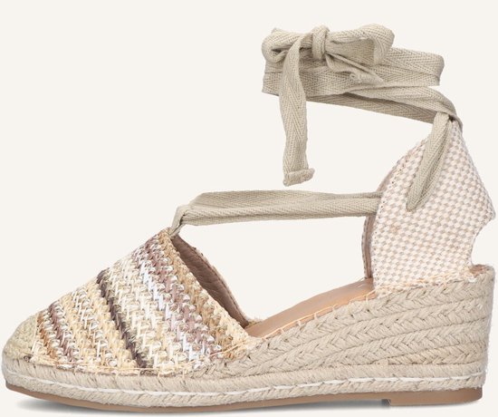 Sandales pour femmes AYANA 0655-1 - À talon compensé - Femme - Beige - Pointure 39