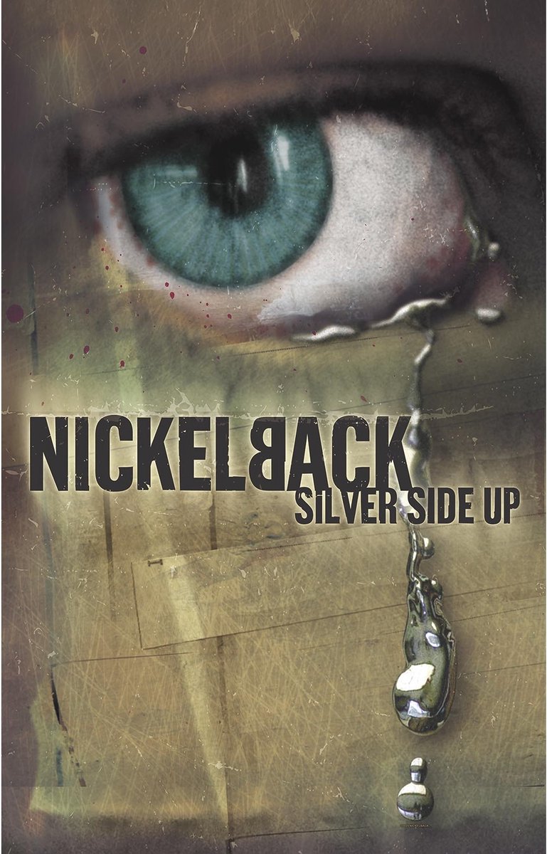 Nickelback Silver Side Up - Textiel Poster