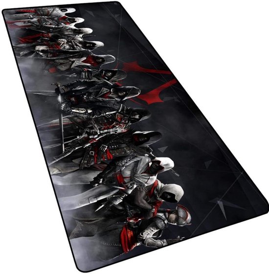 Ruim Gaming Mousepad 900 x 400 mm - Stabiliteit en Grip voor Laptop en PC van Merkloos — afbeelding 4