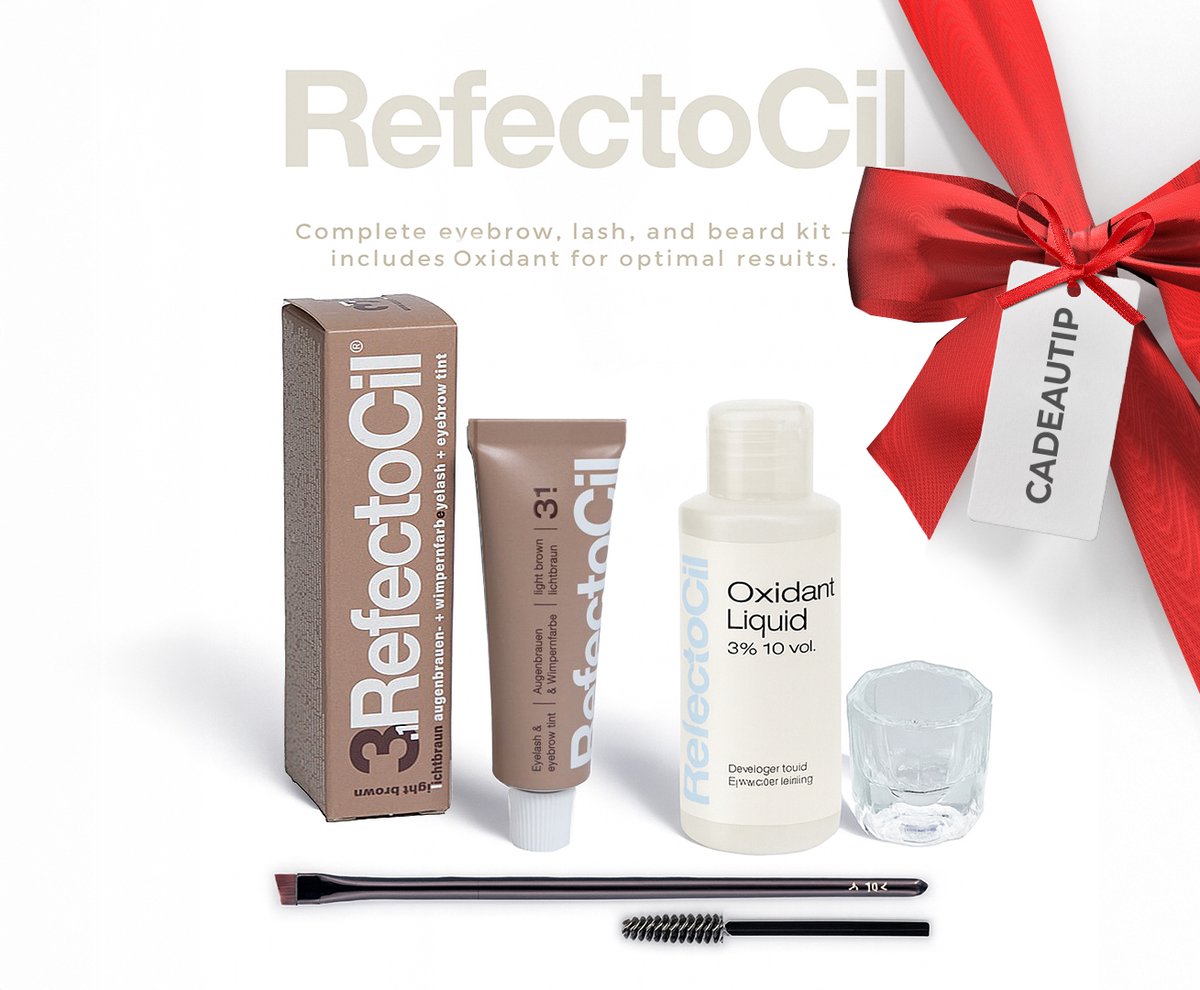 Refectocil Wimper & Wenkbrauw Verf Kit - 3.1 Lichtbruin