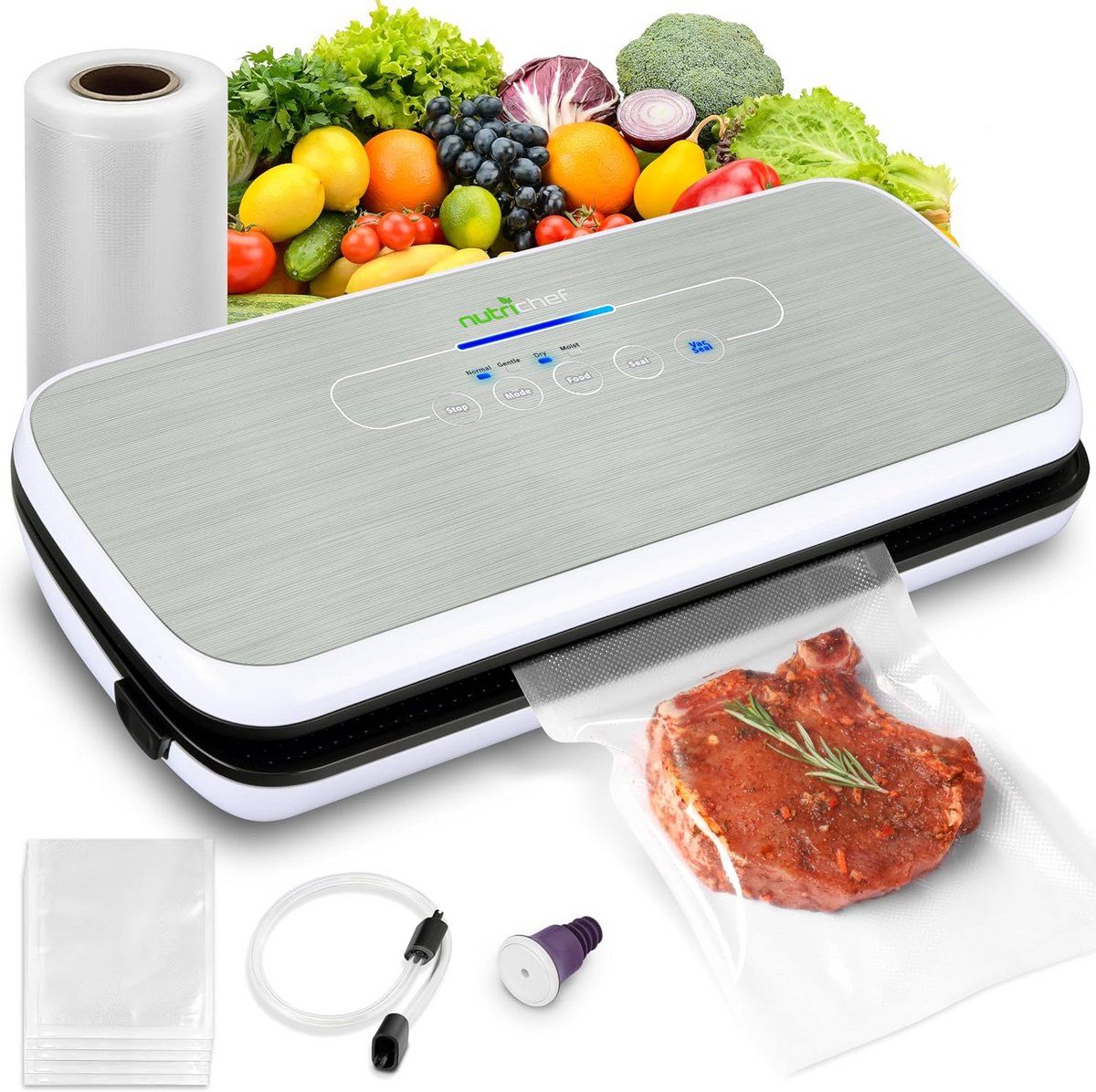 Automatische Vacumeermachine voor Voedselbehoud en Sous Vide Koken