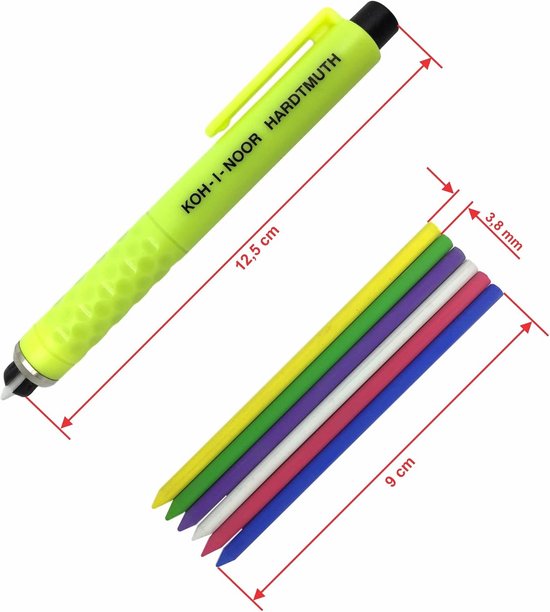 2 Stuks Uitwisbare Stoffenmarkeerders – Hittegevoelig En Wateroplosbaar – Met 20 Verwisselbare Vullingen – Voor Quilten, Naaien, Borduren En Textielontwerp – Ideaal Voor Beginners En Pro’s