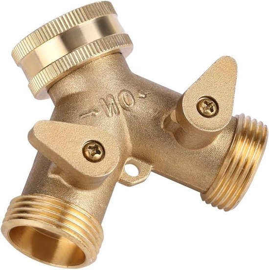 SpiceFlow Snelkoppeling | chroom/messing | 3/4 | 1/2 Gardena comp. | Waterstop