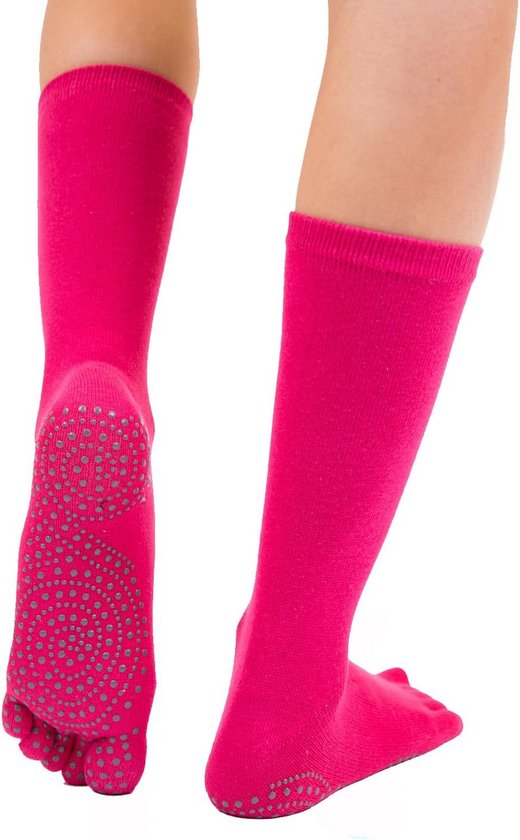 Badstof Teensokken 83% Katoen voor Winter Warme Dikke Thermo Teensokken Ademend Knuffel Ideaal voor Thuis Uniseks U898, zwart, 35/39 EU