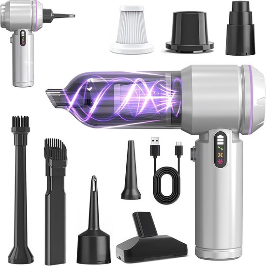 SUPRBIRD Cordless Handheld Vacuum Cleaner 5000Pa Car Vacuum Cleaner