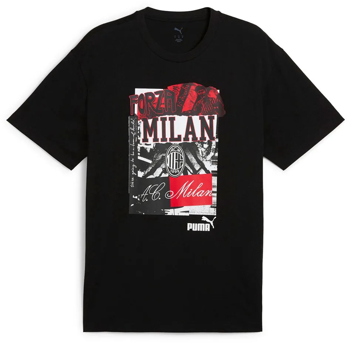 Puma Select Ac Milan Ftblnrgy+ T-shirt Met Korte Mouwen Rood XL