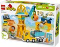 LEGO Duplo 10476 speelgoed: kraan, vrachtwagen, betonmixer, bulldozer.