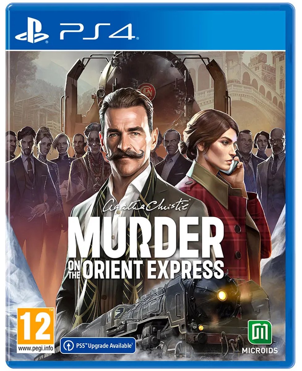 Playstation Games Ps4 Agatha Christie-murder On The Orient Express Transparant PAL