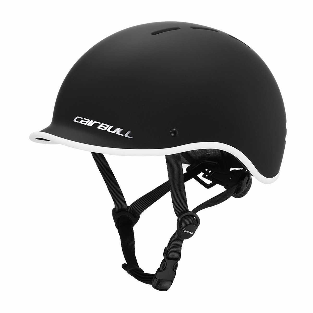 Cycling Fietshelm Volwassenen - Fietshelm Dames - Fietshelm Heren - LED Verlichting-B-Zwart-L(54-61CM)