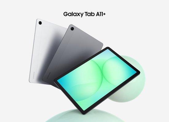 Samsung Galaxy Tab A11 Plus - 128GB - WiFi - Grijs - Enterprise Edition