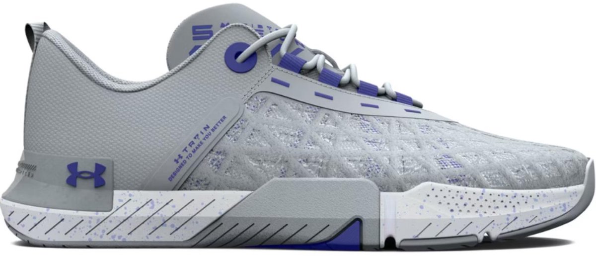 Under Armour Dames Sport Training Schoenen Grijs TriBase Reign 5 36.5 EU