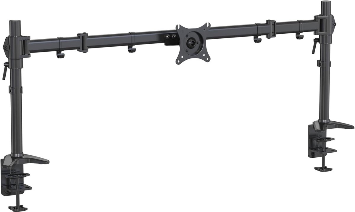 Monitorarm voor 1 Monitor tot 49 Inch Gebogen Scherm, Flexibel Verstelbaar