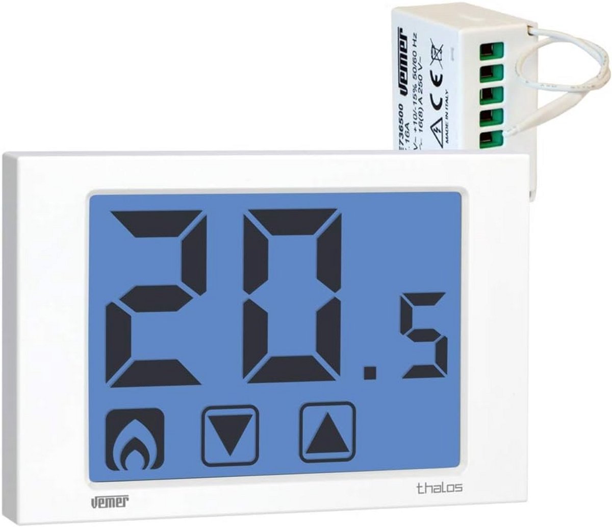 Slimme Digitale Thermostaat met Touchscreen en Batterijvoeding