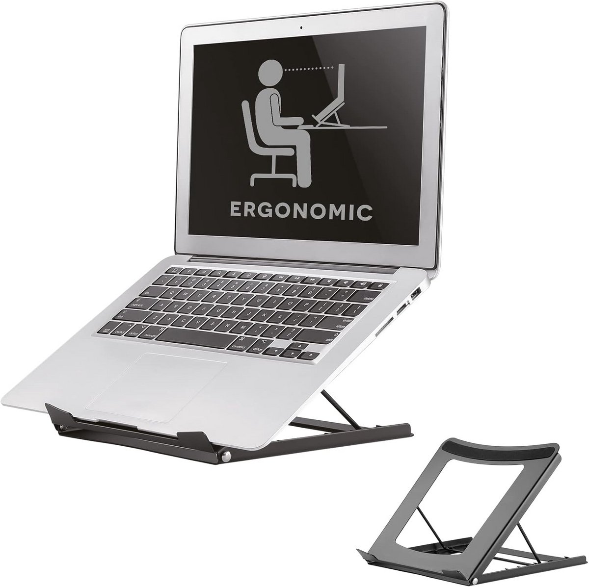 Opvouwbare Laptop Standaard Universeel Ergonomisch Verstelbaar