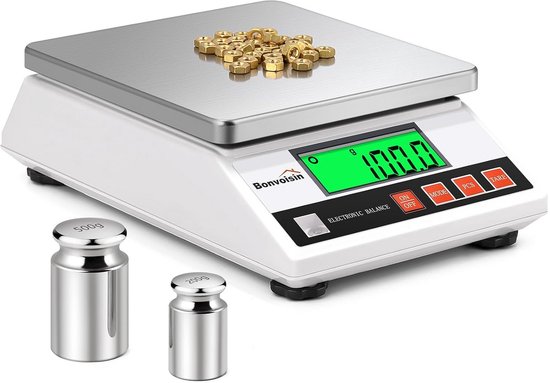 SOEM® Digitale Precisie Weegschaal 0 01 Gram - 0,001 Tot 100 Gram Tarra Functie Pocket Scale Juweliers Weegschaal Hobby Weegschaal