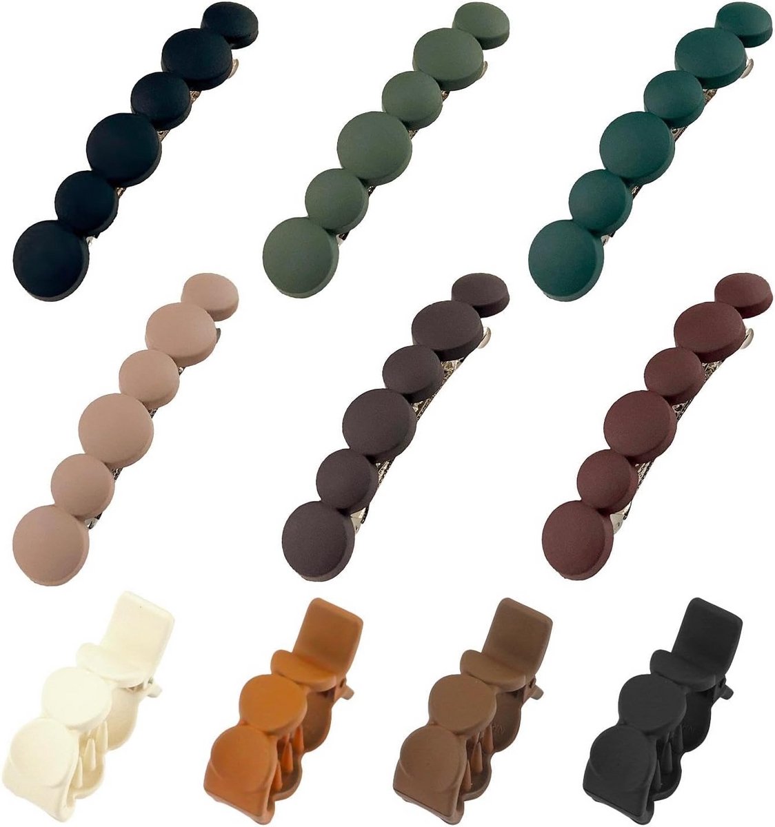Assortiment Haarspelden en Klemmen voor Dames - Multifunctioneel en Decoratief